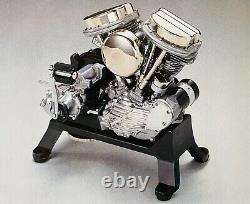 Marushin'48 Harley Davidson Panhead Engine Model with Motor & Sound Units NOS