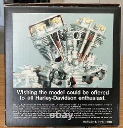 Marushin'48 Harley Davidson Panhead Engine Model with Motor & Sound Units NOS