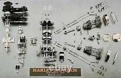 Marushin'48 Harley Davidson Panhead Engine Model with Motor & Sound Units NOS