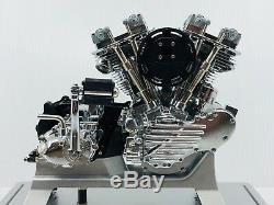 Marushin'48 Harley Panhead 16 Scale Model Engine with Motor and Sound Unit