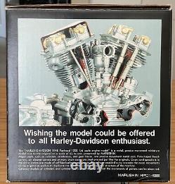 Marushin Harley Davidson Panhead 16 Engine Model withSound Unit Unobtainium