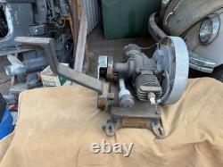 Maytag Model 72 Engine Twin Cylinder Washing Machine Motor Spins Original Decals