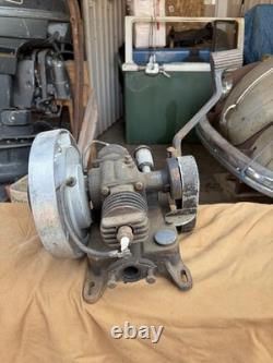 Maytag Model 72 Engine Twin Cylinder Washing Machine Motor Spins Original Decals