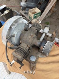 Maytag Model 72 Engine Twin Cylinder Washing Machine Motor Spins Original Decals