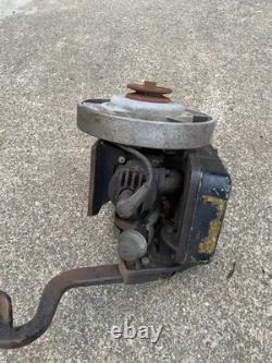 Maytag Model 72 Engine Twin Cylinder Washing Machine Motor Spins Original Decals