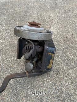 Maytag Model 72 Engine Twin Cylinder Washing Machine Motor Spins Original Decals