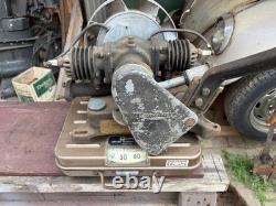 Maytag Model 72 Engine Twin Cylinder Washing Machine Motor Spins Original Decals
