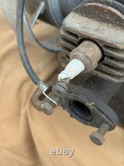 Maytag Model 72 Engine Twin Cylinder Washing Machine Motor Spins Original Decals