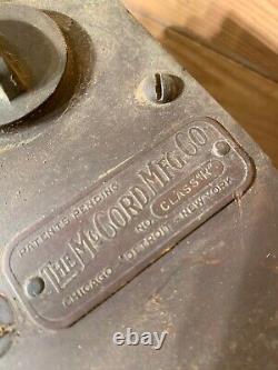 McCord Model R Class Sight Feed Port Force Feed Lubricator Steam Engine Motor