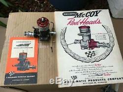 McCoy Red Head 29 Black Anodized Case Model Airplane Engine Motor