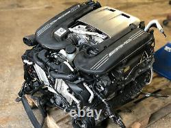 Mercedes C63AMG 4.0i V8 Biturbo 375kw 510ps Komplettmotor 177980 Moteur 177.980