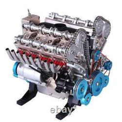Metal Engine Model Kit V8 Build Your Own Electrical Assembly Model Kit