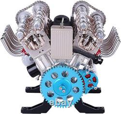 Metal Engine Model Kit V8 Build Your Own Electrical Assembly Model Kit