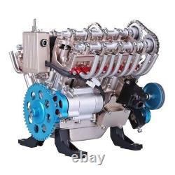 Metal V8 Engine Model Mechanical Engine Science Experiment Physics Toy Gift New