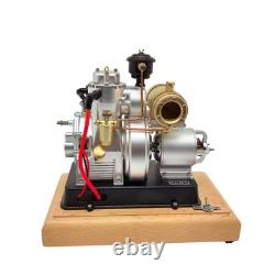 Micro Single-Cylinder 4-Stroke Gasoline Engine Model for Classic Vintage Tractor