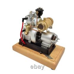Micro Single-Cylinder 4-Stroke Gasoline Engine Model for Classic Vintage Tractor
