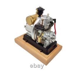 Micro Single-Cylinder 4-Stroke Gasoline Engine Model for Classic Vintage Tractor