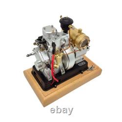 Micro Single-Cylinder 4-Stroke Gasoline Engine Model for Classic Vintage Tractor