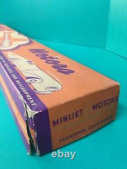 MiniJet Motors J-3 Pulse Jet NIB Model Airplane Engine 1946 Control Line Dyna OS