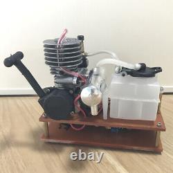 Mini 2-Stroke Gasoline Engine Model Toy Mixture Nitro DC Generator Engine Motor