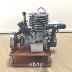 Mini 2-Stroke Gasoline Engine Model Toy Mixture Nitro DC Generator Engine Motor