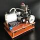 Mini 2-stroke Gasoline Engine Model Toy Petrol Engine Mixture Nitro Dc Generator