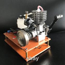 Mini 2-Stroke Gasoline Engine Model Toy Petrol Engine Mixture Nitro DC Generator