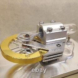 Mini Air-Cooled Stirling Engine Model External Combustion Engine Motor Toy Gift