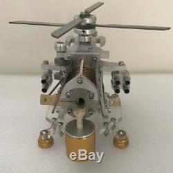 Mini Aircraft Engine Model Toy Flame Eater Fire Sucton Engine Micro Vacuum Motor