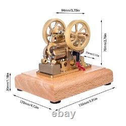 Mini Gasoline Engine Model Vintage Air-Cooled Petrol internal combustion Motor