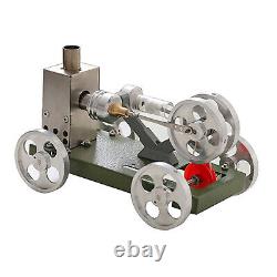 Mini Heat Steam Stirling Engine Motor Car Model Kit DIY Science Toy For Kids