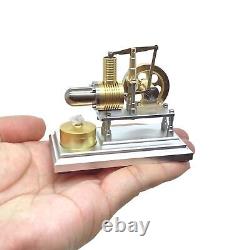 Mini Hot-Air Stirling Engine Model Kit DIY Educational Physics Science Motor Toy