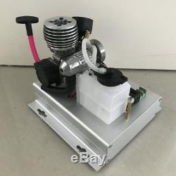 Mini Methanol Engine Model Toy DIY Nitro Engine Generator Motor 12V Power Output