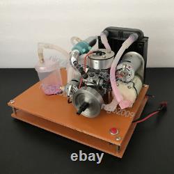 Mini Methanol Engine Model Toy DIY Nitro Engine Generator Motor Water Cooling