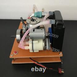 Mini Methanol Engine Model Toy DIY Nitro Engine Generator Motor Water Cooling