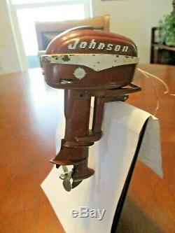 Mini Miniature K&o Johnson Seahorse Outboard Motor Toy Boat Model Engine Japan