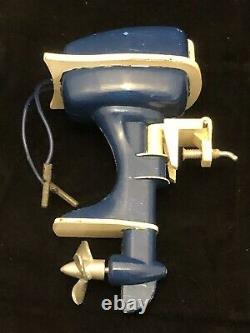 Mini Miniature Outboard Motor Toy Boat Model Engine Battery Operated