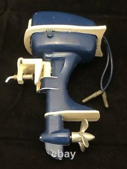 Mini Miniature Outboard Motor Toy Boat Model Engine Battery Operated