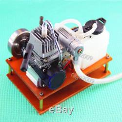 Mini Mixture Gasoline Engine Model Toy DIY Micro Power Generator Motor 2-Stroke