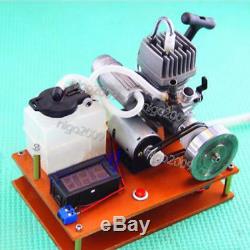 Mini Mixture Gasoline Engine Model Toy DIY Micro Power Generator Motor 2-Stroke
