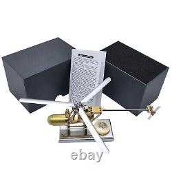 Mini Steam Engine Model Kit Helicopter DIY Vintage Airplane Boiler Motor Toy