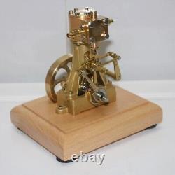 Mini Steam Engine Model kit Retro Vertical Toys DIY Educational Generator Motor