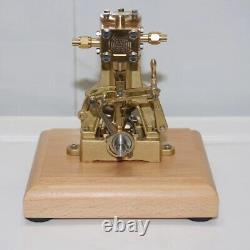 Mini Steam Engine Model kit Retro Vertical Toys DIY Educational Generator Motor