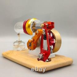 Mini Stirling Engine Model Motor Kit DIY Educational Toys Electricity Generator