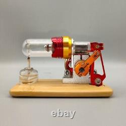 Mini Stirling Engine Model Motor Kit DIY Educational Toys Electricity Generator