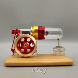 Mini Stirling Engine Model Motor Kit DIY Educational Toys Electricity Generator