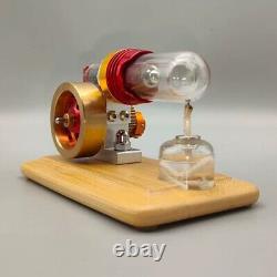 Mini Stirling Engine Model Motor Kit DIY Educational Toys Electricity Generator