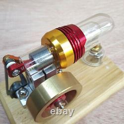 Mini Stirling Engine Model Motor Kit DIY Educational Toys Electricity Generator
