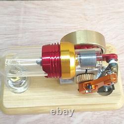 Mini Stirling Engine Model Motor Kit DIY Educational Toys Electricity Generator