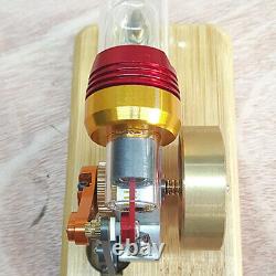 Mini Stirling Engine Model Motor Kit DIY Educational Toys Electricity Generator